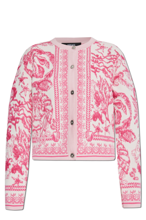 Pink Dress with 'Barocco' pattern Versace - Vitkac Italy